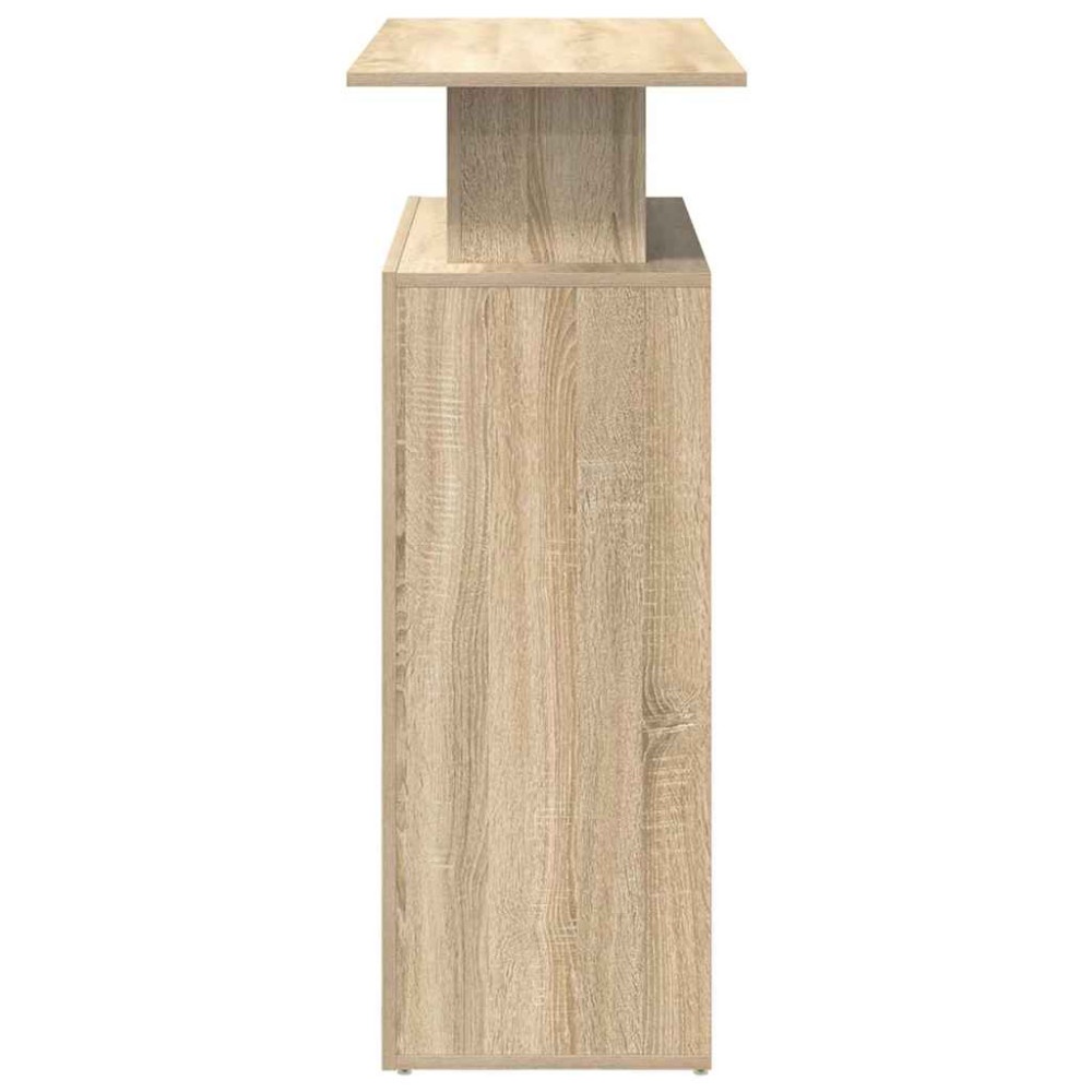 Produktbild för Receptionsdisk Sonoma Ek 100x40x104 cm Konstruerat trä