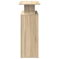 Produktbild för Receptionsdisk Sonoma Ek 100x40x104 cm Konstruerat trä