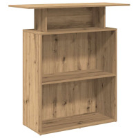 Produktbild för Receptionsdisk artisan ek 100x40x104 cm konstruerat trä