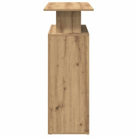 Produktbild för Receptionsdisk artisan ek 100x40x104 cm konstruerat trä