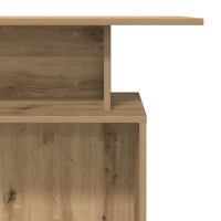 Produktbild för Receptionsdisk artisan ek 100x40x104 cm konstruerat trä
