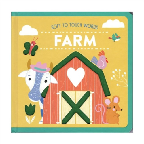 BOUNCE BOOKSHELF SOFT TO TOUCH WORDS FARM (inbunden, eng)