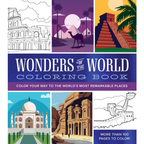 Quarto Publishing Group USA Inc Wonders of the World Coloring Book (häftad, eng)