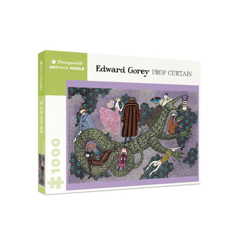 Pomegranate Europe Ltd Edward Gorey: Drop Curtain 1000 Piece Puzzle