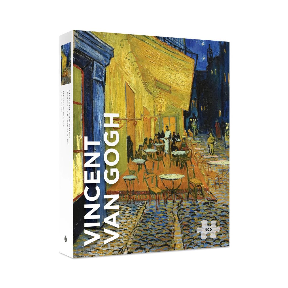 Produktbild för Vincent van Gogh: Terrace of a Café at Night 500 Piece Puzzles