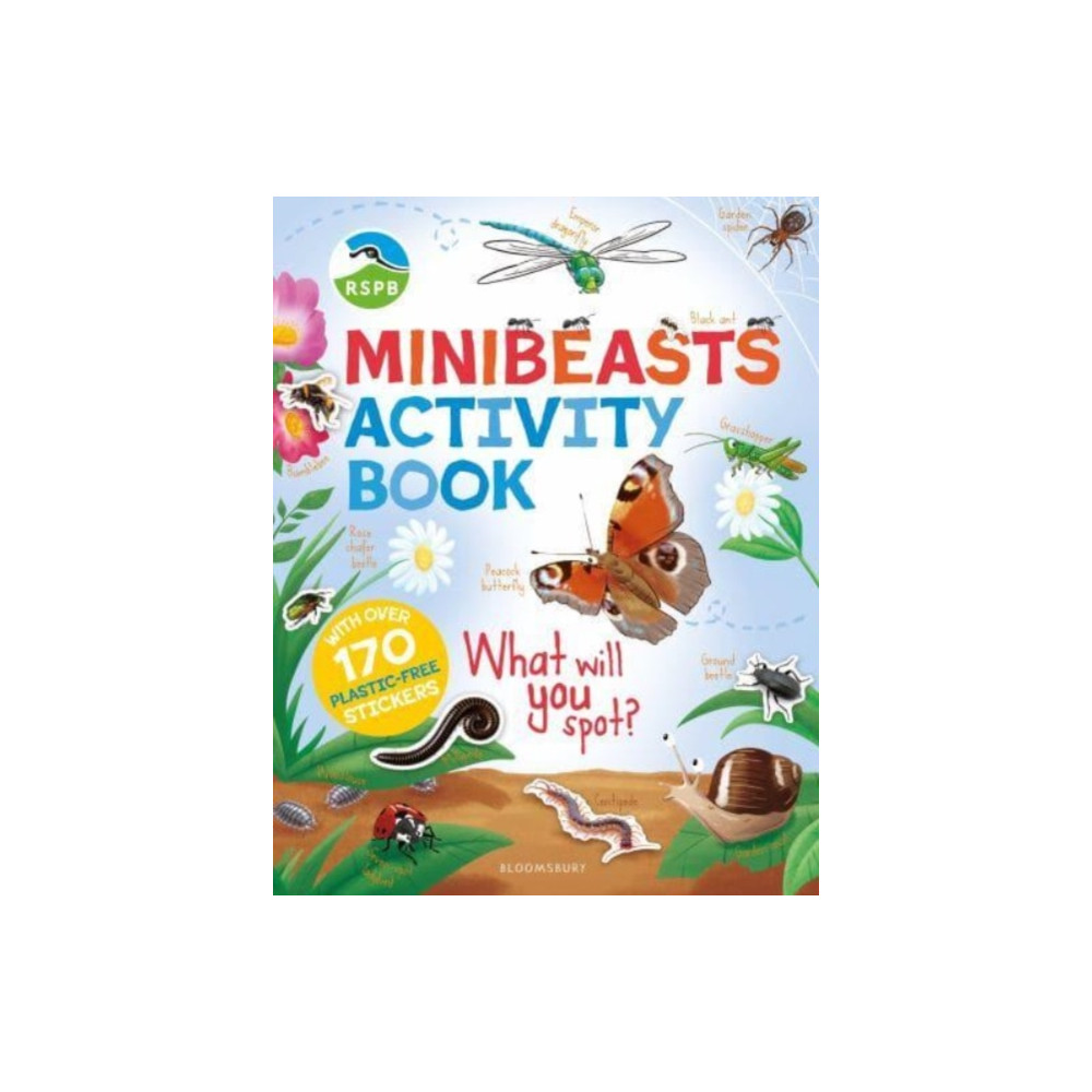 Produktbild för RSPB Minibeasts Activity Book (häftad, eng)
