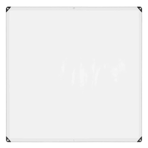 vidaXL Genomskinlig presenning med öljetter 2x2 m polyeten
