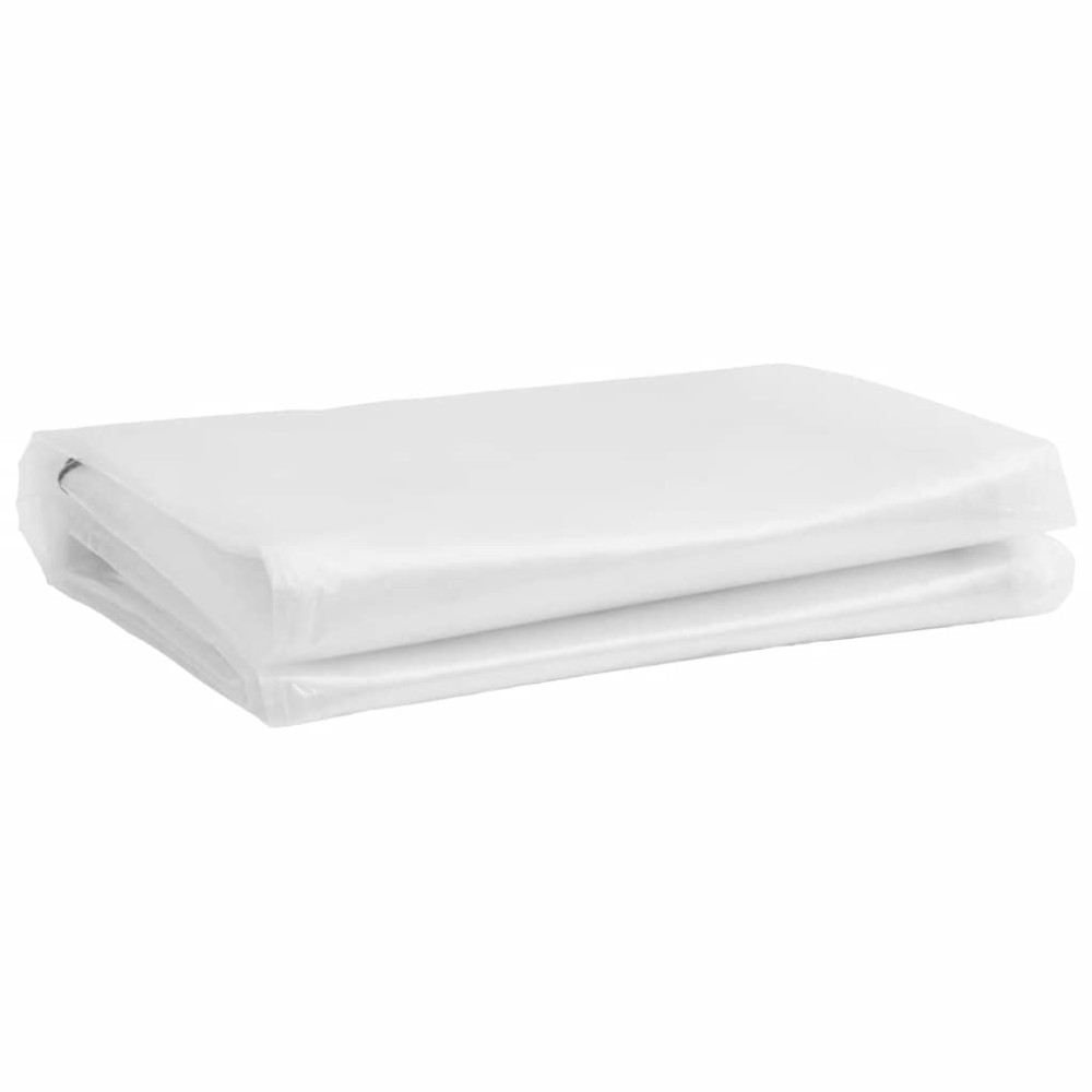 Produktbild för Genomskinlig presenning med öljetter 2x2 m polyeten