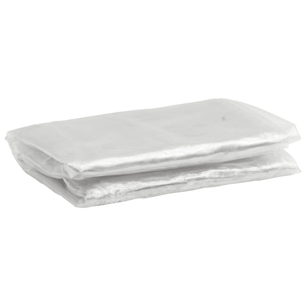 Produktbild för Klar presenning med öljetter 1x2 m PVC