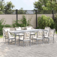 Produktbild för Klar presenning med öljetter 6x6 m PVC