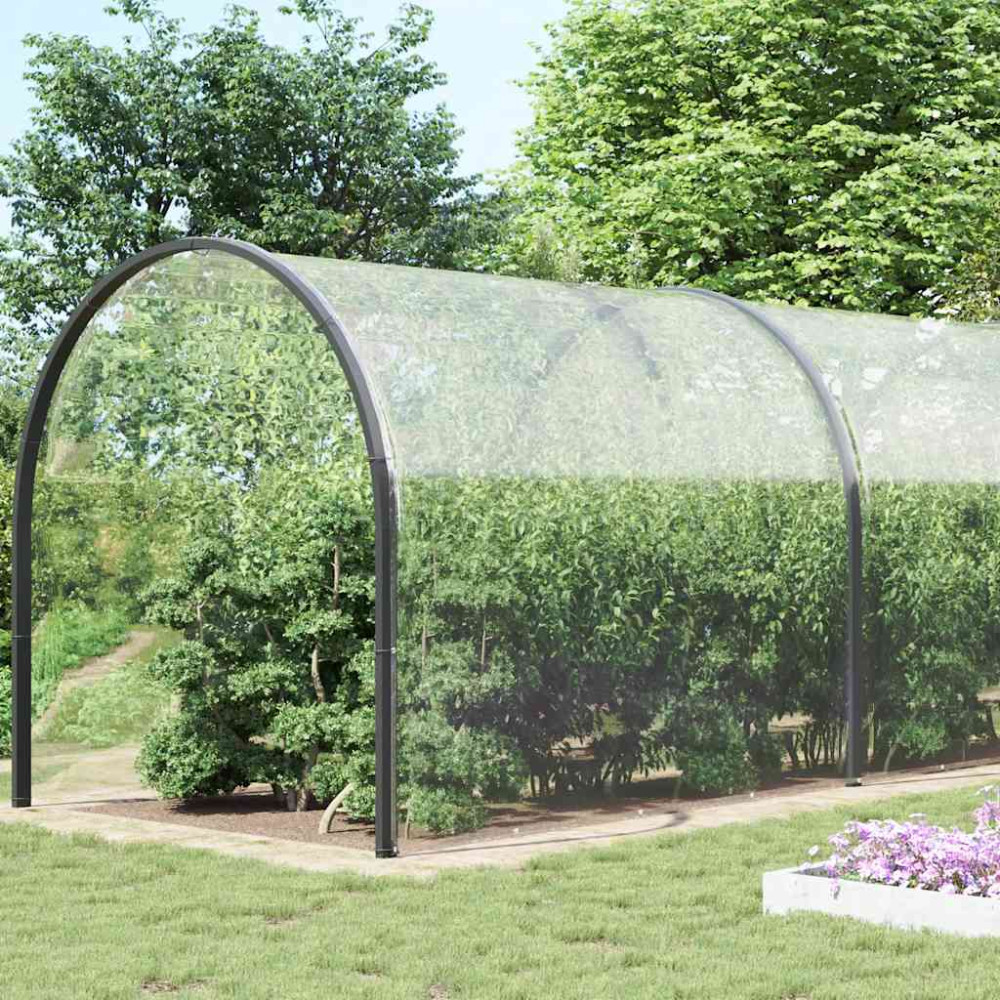 Produktbild för Klar presenning med öljetter 6x12 m PVC