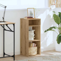 Produktbild för Bokhylla artisan ek 34x31x80 cm konstruerat trä