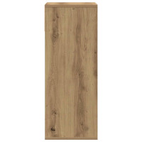Produktbild för Bokhylla artisan ek 34x31x80 cm konstruerat trä