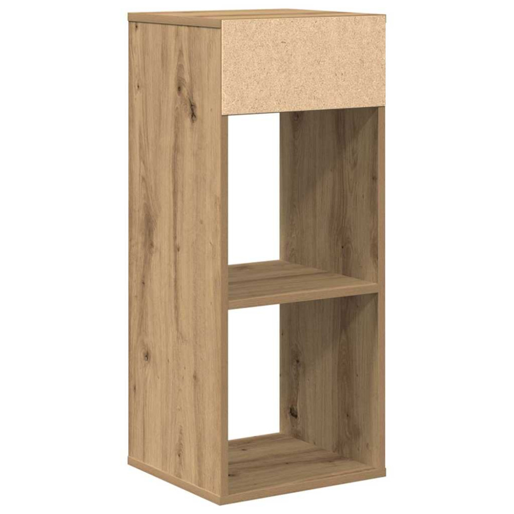 Produktbild för Bokhylla artisan ek 34x31x80 cm konstruerat trä