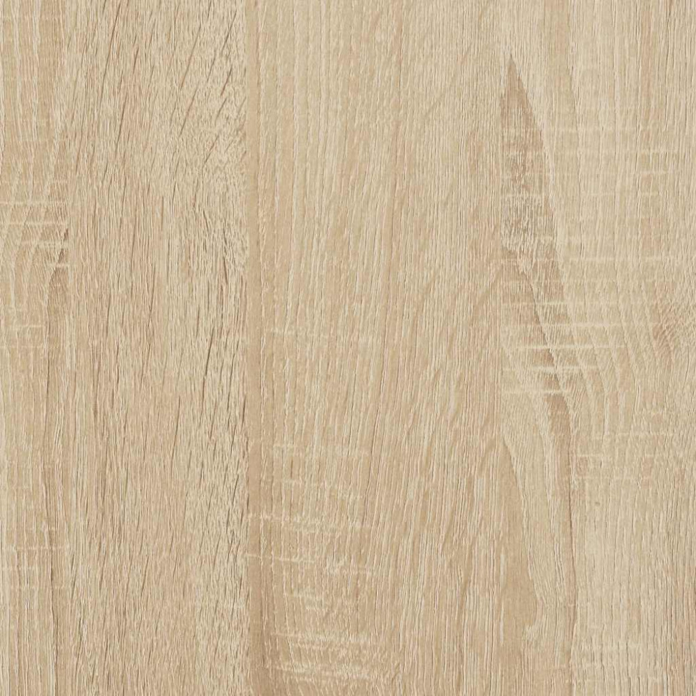 Produktbild för Bokhylla sonoma-ek 60x30x71,5 cm spånskiva