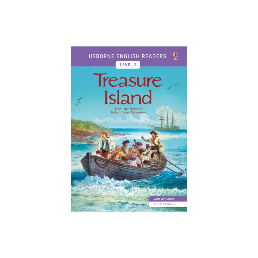 Produktbild för Treasure Island (häftad, eng)