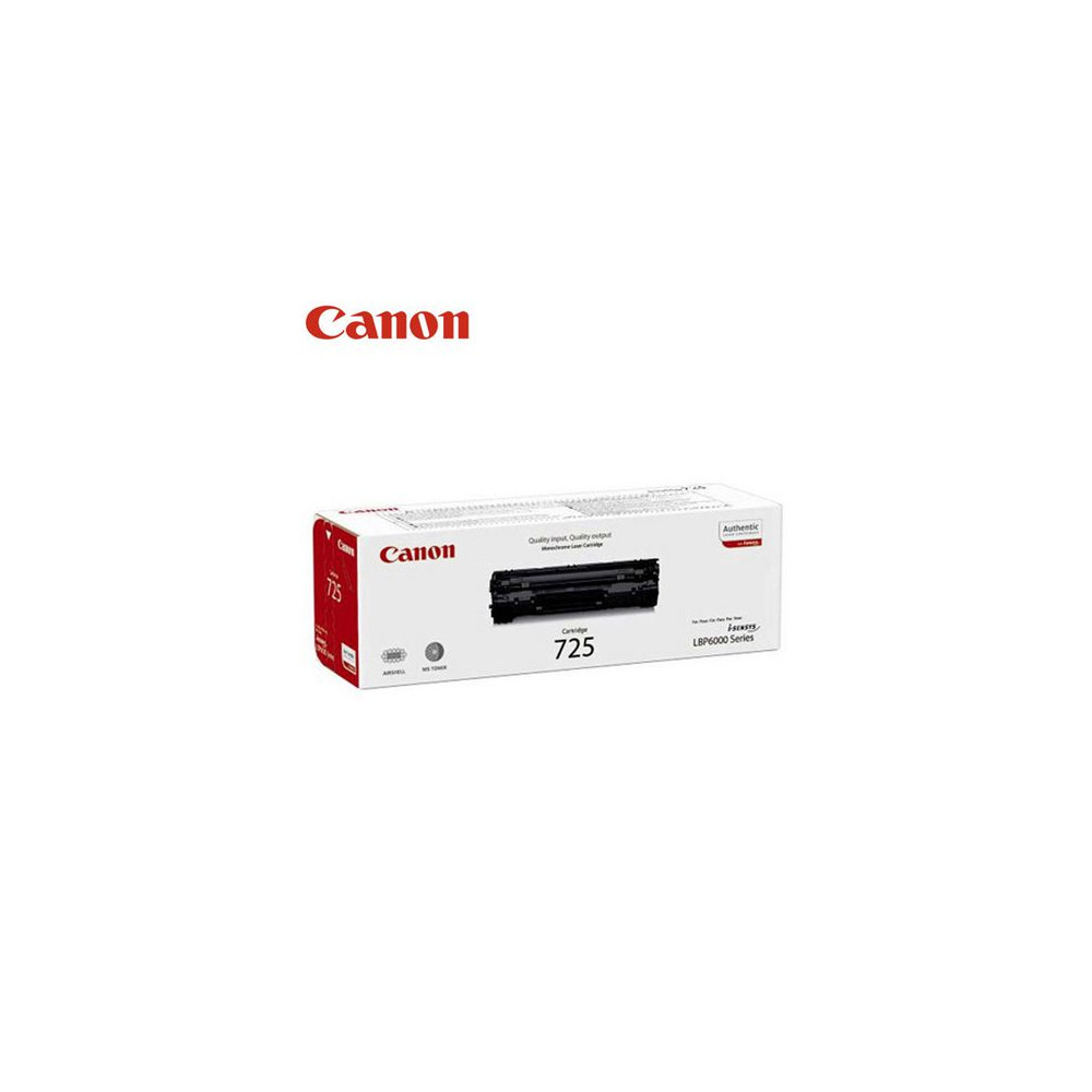 Produktbild för Toner CANON 3484B002 CRG725 1,6K svart