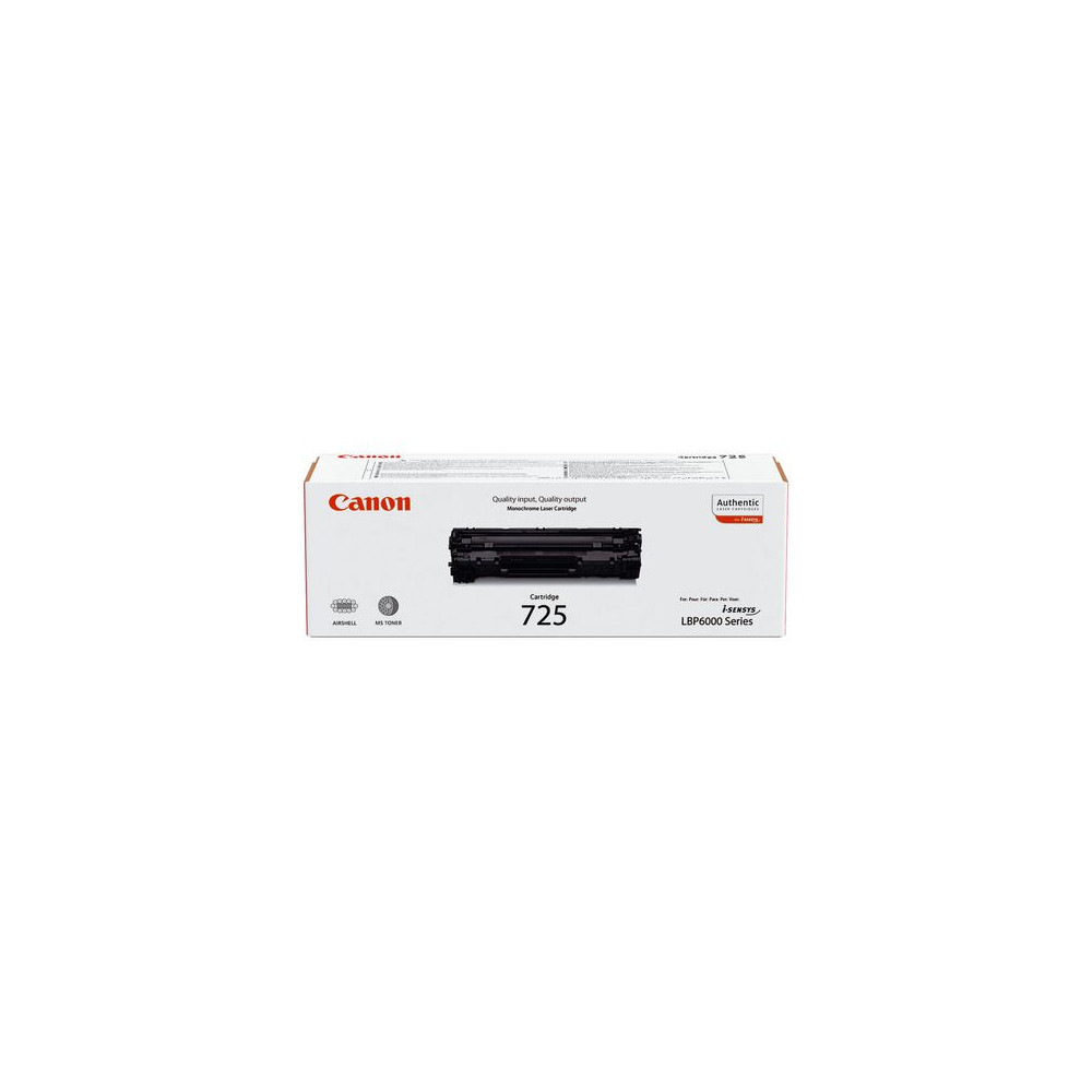 Produktbild för Toner CANON 3484B002 CRG725 1,6K svart
