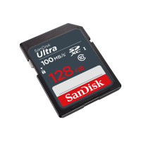 Produktbild för SanDisk Ultra - flash-minneskort - 128 GB - SDXC UHS-I