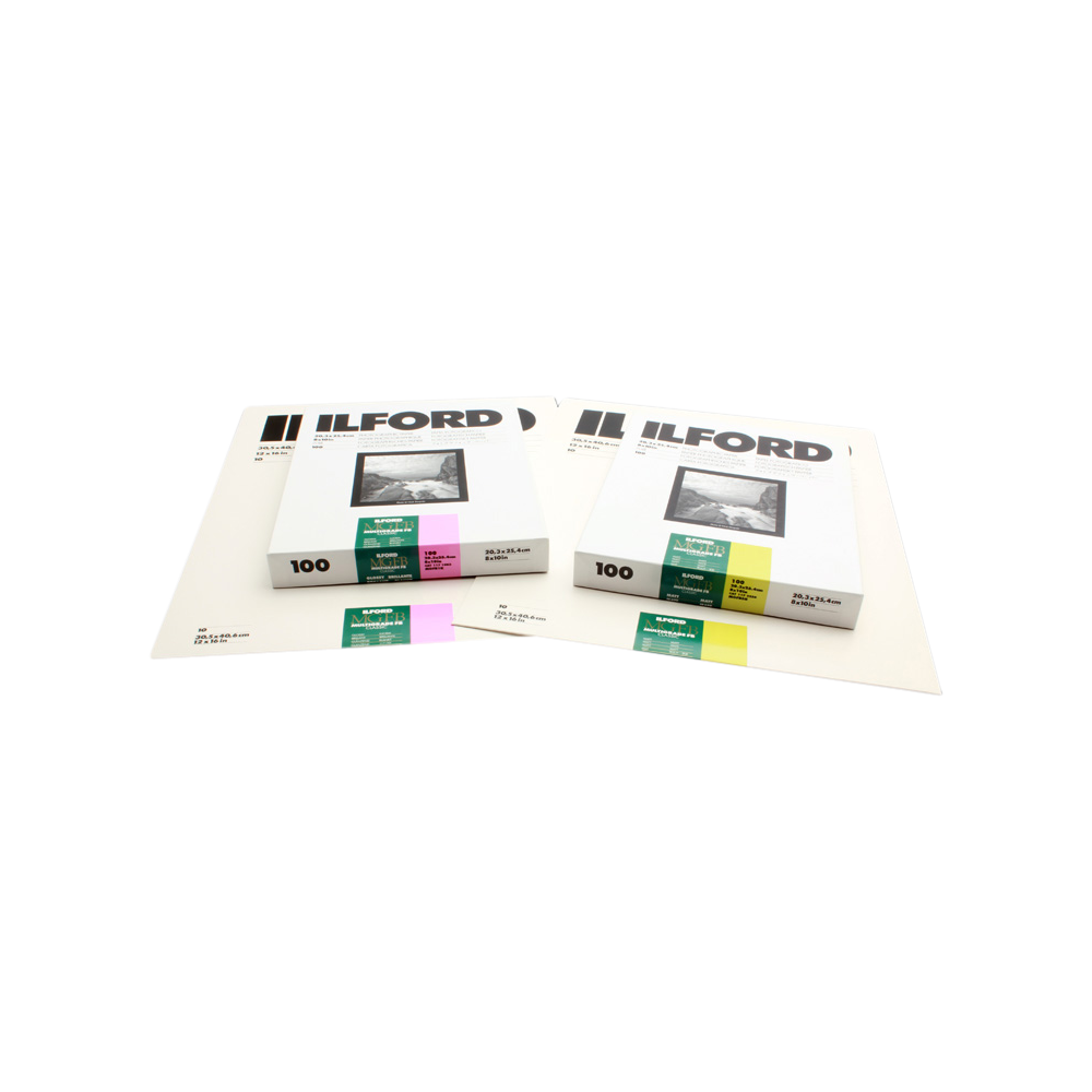Produktbild för Ilford MG FB 1K Classic Gloss 20.3x25.4 100 Sheets