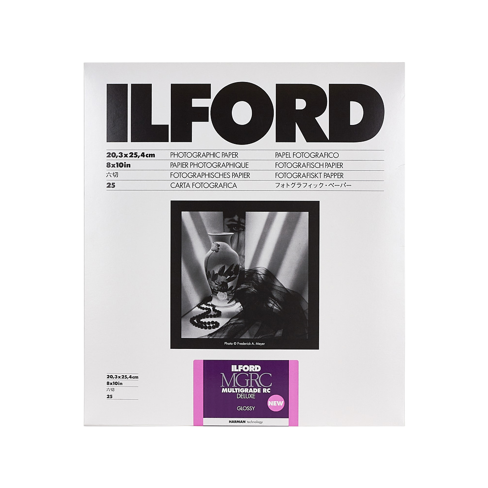 Produktbild för Ilford Multigrade RC Deluxe Glossy 12.7x17.8cm 500