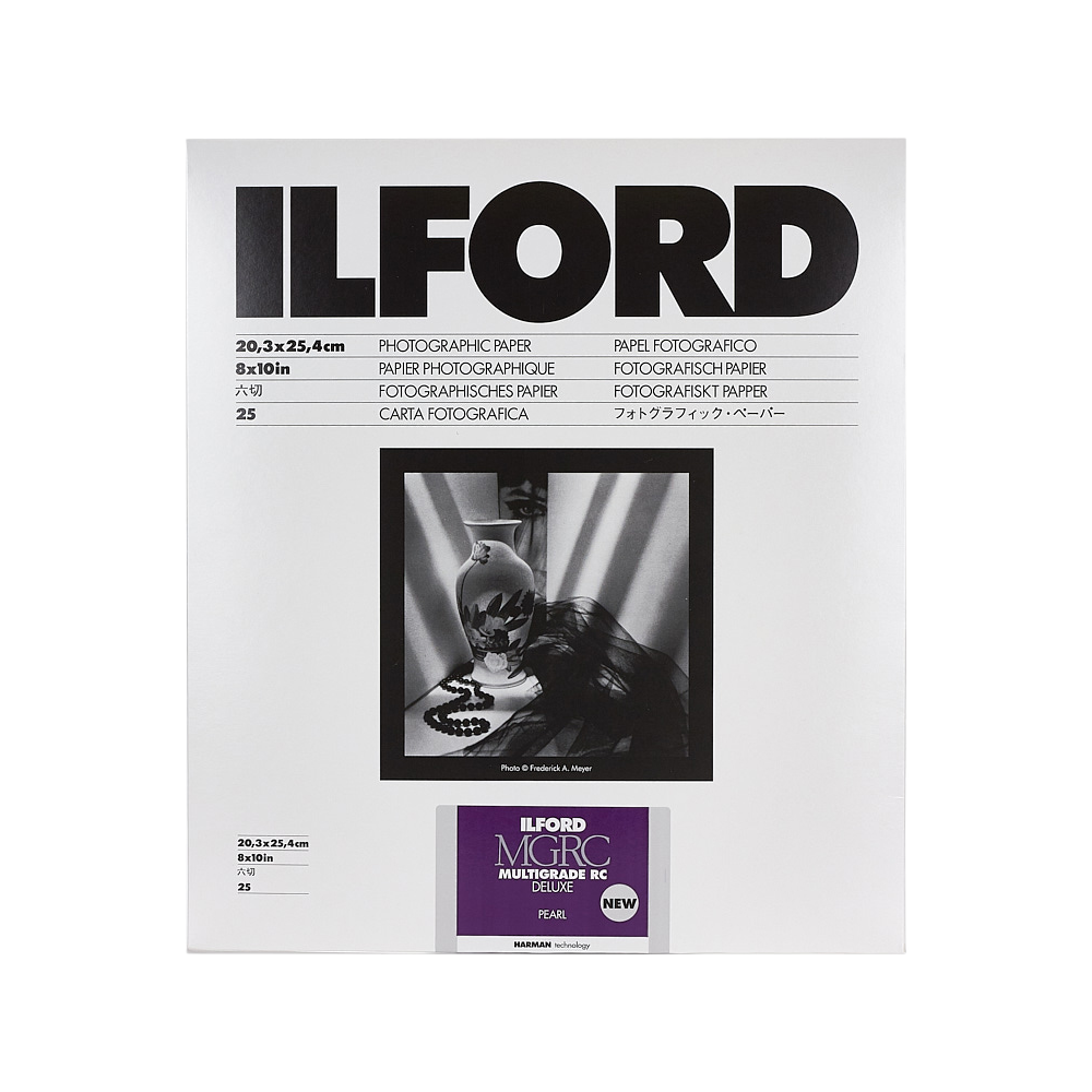 Produktbild för Ilford Multigrade RC Deluxe Pearl 17.8x24cm 500