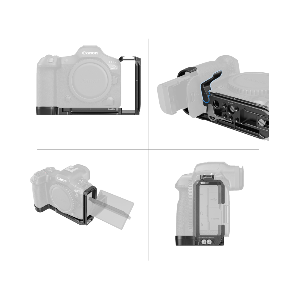 Produktbild för SmallRig 4983 L-Shape Mount Plate for Canon EOS R5 Mark II