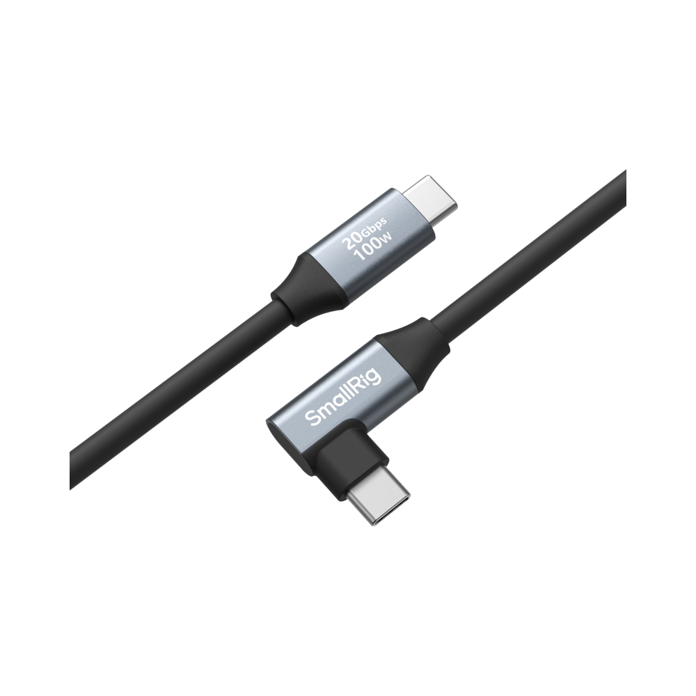 Produktbild för SmallRig 4791 USB-C (Straight) to USB-C (Angled) Data Cable 60cm