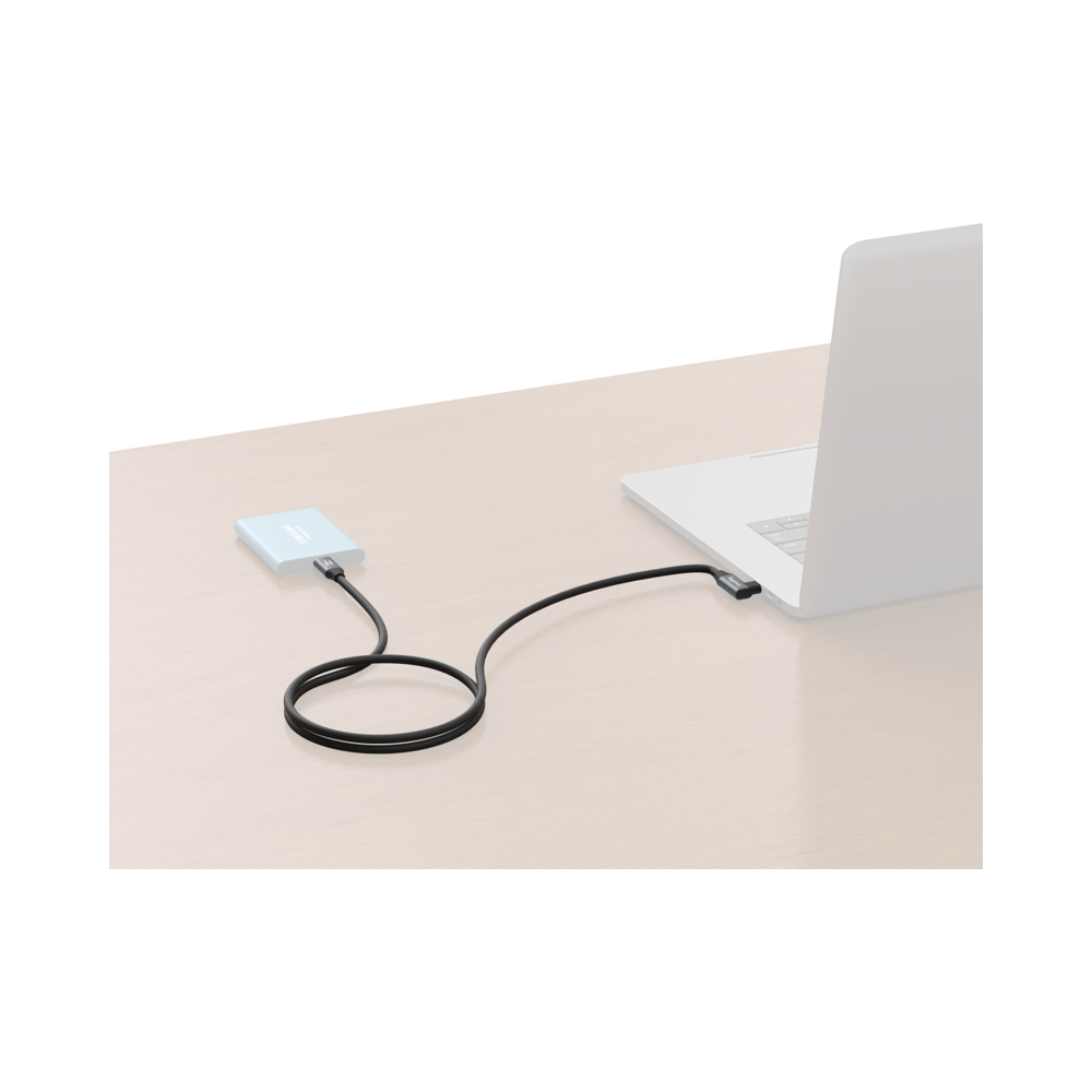 Produktbild för SmallRig 4791 USB-C (Straight) to USB-C (Angled) Data Cable 60cm