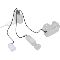 Produktbild för SmallRig 4790 USB-C (Straight) to USB-C (Angled) Data Cable 35cm
