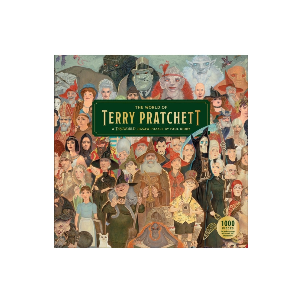 Produktbild för Pussel The World of Terry Pratchett 1000 bitar