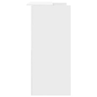 Produktbild för Receptionsdisk vit 100x50x103,5 cm konstruerat trä