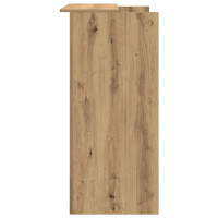 Produktbild för Receptionsdisk artisan ek 100x50x103,5 cm konstruerat trä