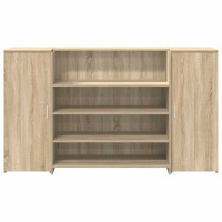 Produktbild för Receptionsdisk sonoma-ek 180x50x103,5 cm konstruerat trä