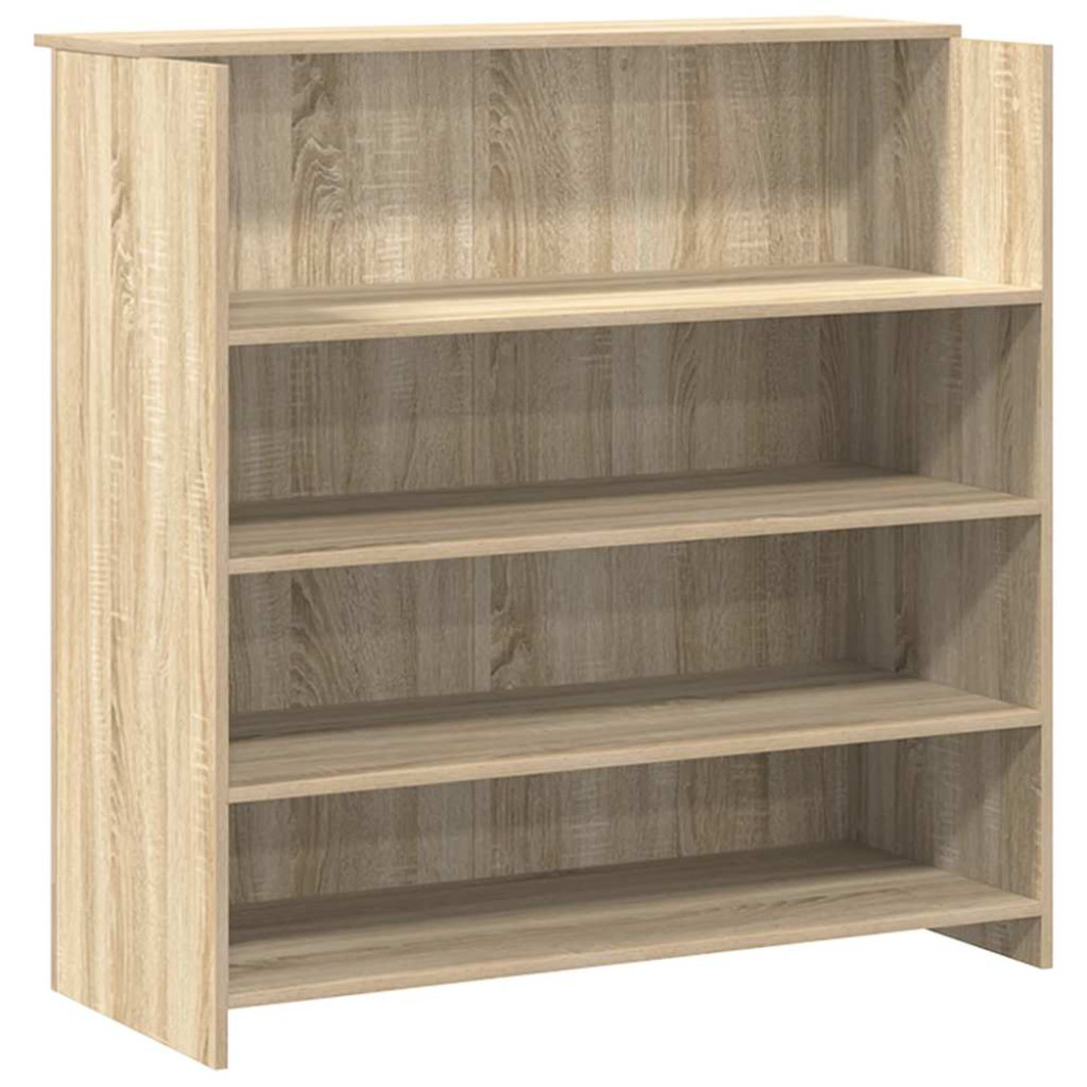 Produktbild för Receptionsdisk sonoma-ek 180x50x103,5 cm konstruerat trä