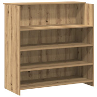 Produktbild för Receptionsdisk artisan ek 180x50x103,5 cm konstruerat trä
