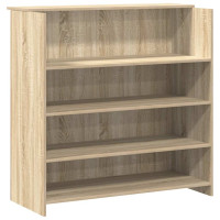 Produktbild för Receptionsdisk sonoma-ek 200x50x103,5 cm konstruerat trä