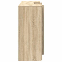 Produktbild för Receptionsdisk sonoma-ek 200x50x103,5 cm konstruerat trä