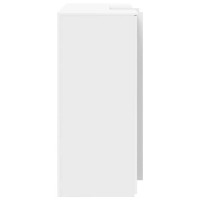 Produktbild för Receptionsdisk vit 135x50x103,5 cm konstruerat trä