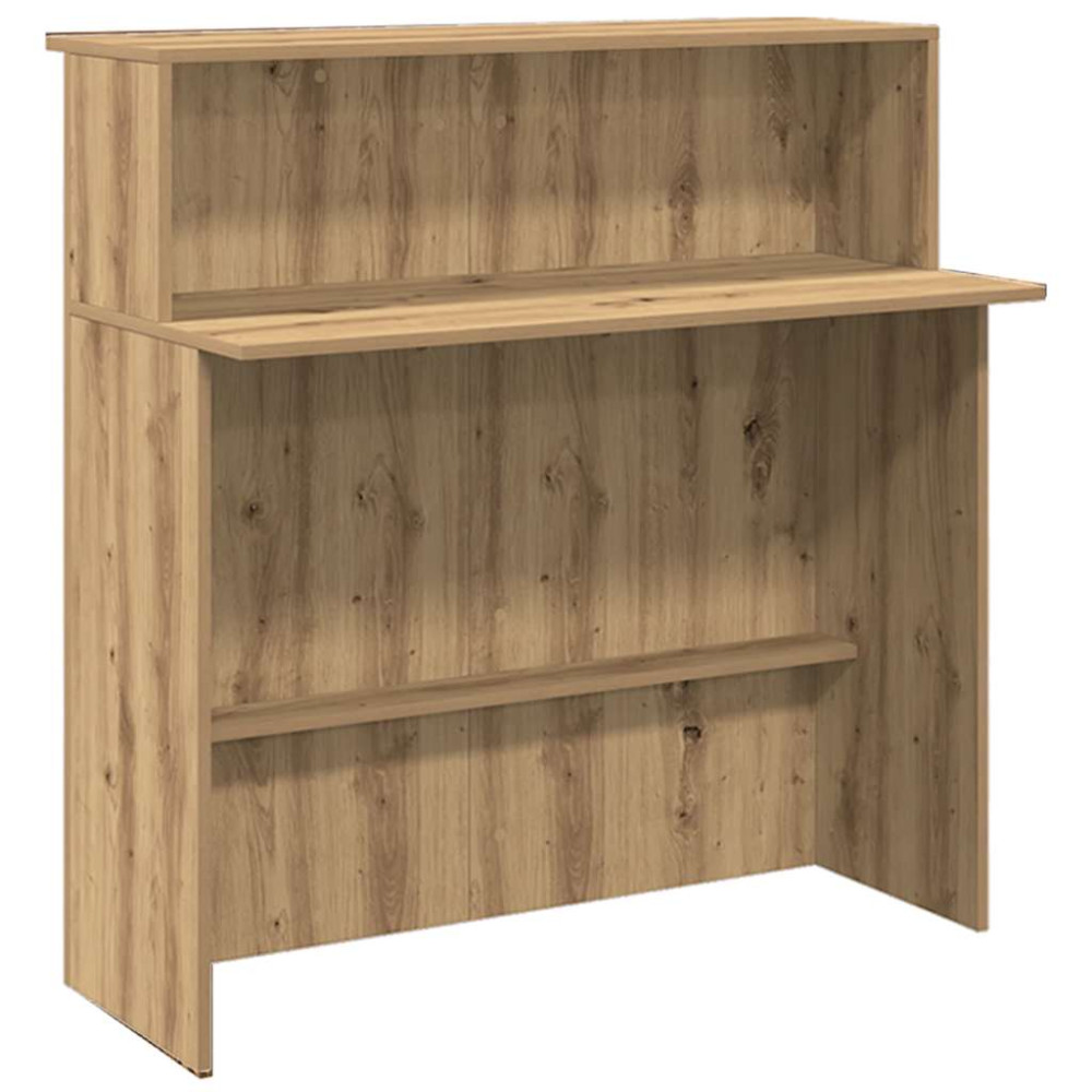 Produktbild för Receptionsdisk artisan ek 180x50x103,5 cm konstruerat trä