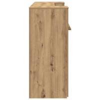 Produktbild för Receptionsdisk artisan ek 180x50x103,5 cm konstruerat trä