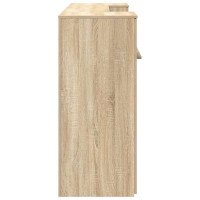 Produktbild för Receptionsdisk sonoma-ek 200x50x103,5 cm konstruerat trä