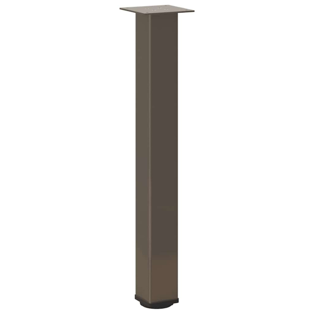 Produktbild för Konsolbordsben 4 st naturstål 72-74 cm stål