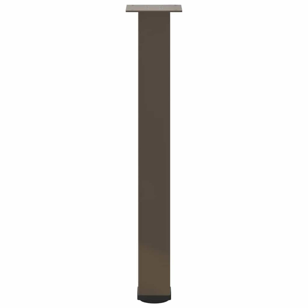 Produktbild för Konsolbordsben 4 st naturstål 72-74 cm stål