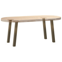 Produktbild för Soffbordsben 4 st naturstål 42 cm stål