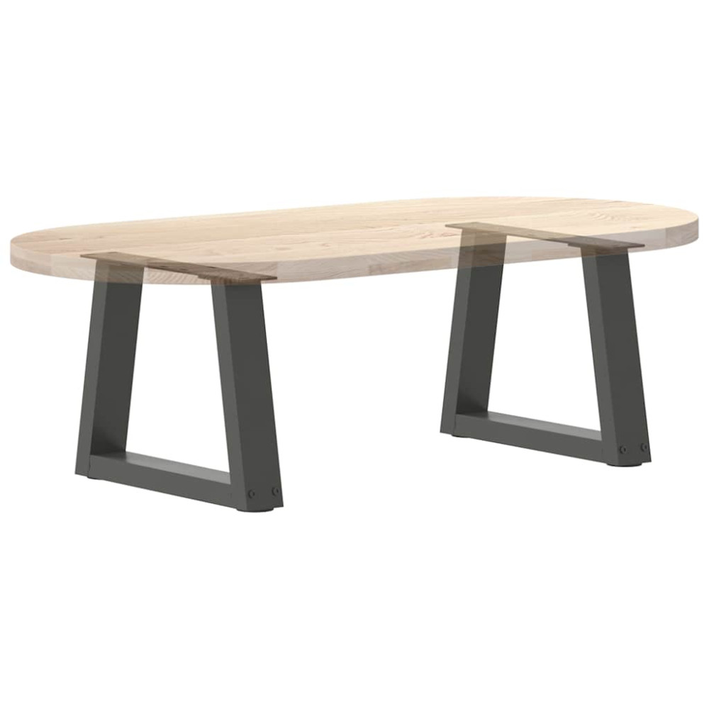 Produktbild för Soffbordsben V-formade 2 st antracit 30x(30-31,3) cm stål
