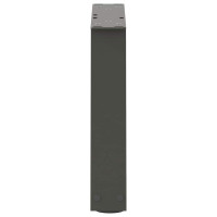 Produktbild för Soffbordsben V-formade 2 st antracit 40x(30-31,3) cm stål