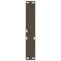 Produktbild för Soffbordsben V-formade 2 st naturstål 40x(30-31,3) cm stål