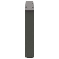 Produktbild för Soffbordsben V-formade 2 st antracit 50x(30-31,3) cm stål