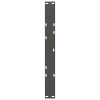 Produktbild för Soffbordsben V-formade 2 st antracit 50x(30-31,3) cm stål